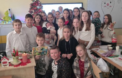 Magia świąt w klasie piątej