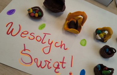 Koszyczki z plasteliny